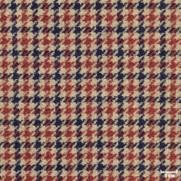 [315715] KHAKI, BLUE/REDDISH BROWN CHECKS