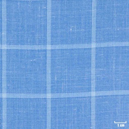 [403806] LIGHT BLUE, BIG CHECKS
