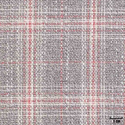 [404703] GREY, WHITE/RED CHECKS