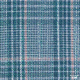 [404711] GREEN, WHITE/ORANGE CHECKS