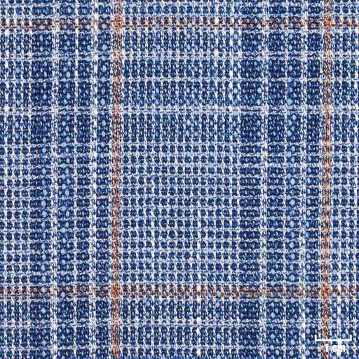 [404712] BLUE, BROWN CHECKS