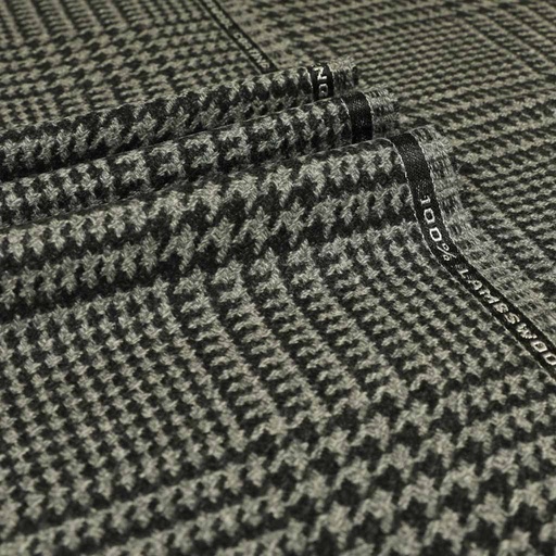 [352603] GREY, BIG CHECKS