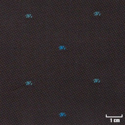 [H11248] BROWN, BLUE DOTTED PATTERN