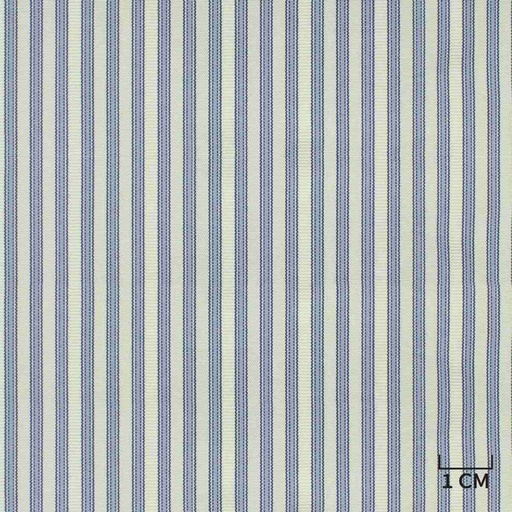 [H10407] OFF WHITE, BLUE STRIPE