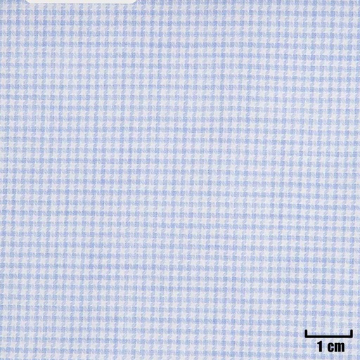[H11335] WHITE, BLUE HOUNDSTOOTH