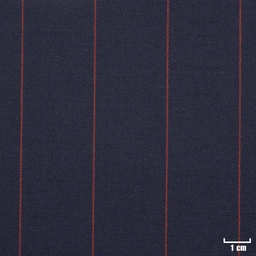 [107503] DARK BLUE, RED STRIPES