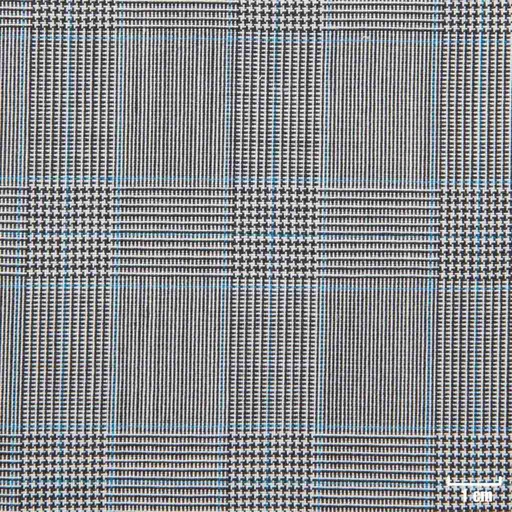 [501604] LIGHT GREY, BLUE CHECKS