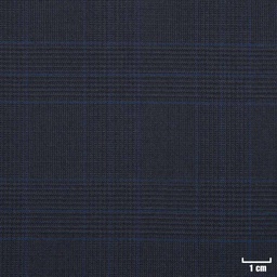 [501607] DARK BLUE, BLUE CHECKS