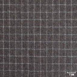 [225212] LIGHT BROWN, SMALL OFF WHITE CHECKS