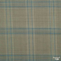 [501315] LIGHT BROWN, BLUE CHECKS