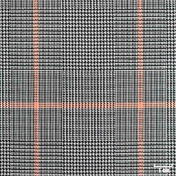 [224304] GREY, ORANGE CHECKS