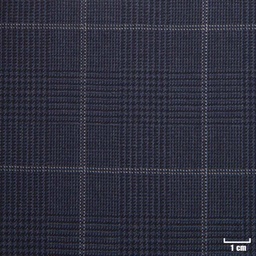 [822202] BLUE, OFF WHITE CHECKS