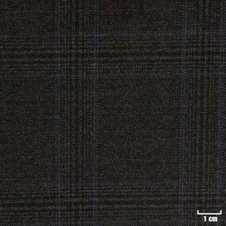 [822006] BROWN, BLUE CHECKS