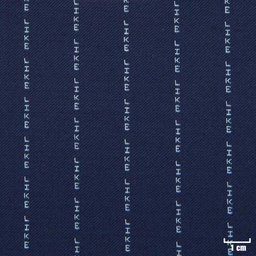 [822242] DARK BLUE, WHITE &quot;LIKE&quot; STRIPES