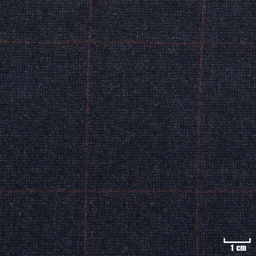 [227221] DARK BLUE, BROWN CHECKS