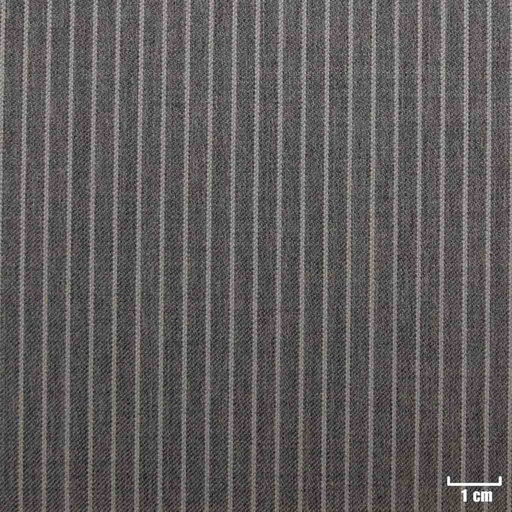 [226850] LIGHT GREY, NARROW WHITE STRIPES