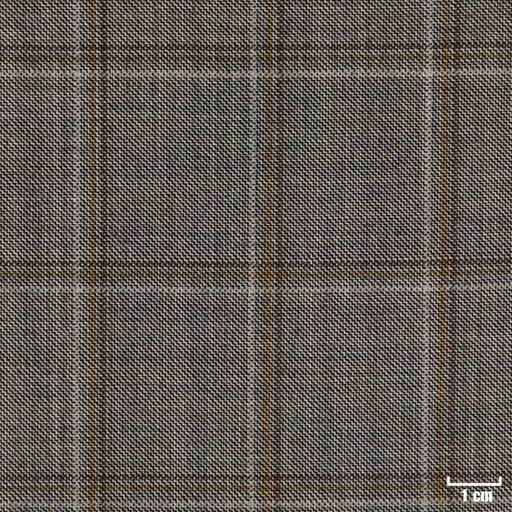 [227106] LIGHT GREY, OFF WHITE/BROWN CHECKS