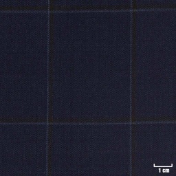 [226313] DARK BLUE, BROWN CHECKS