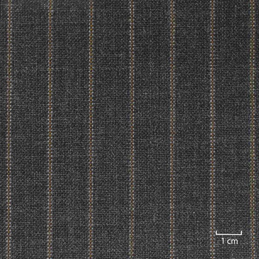 [822324] CHARCOAL, BROWN STRIPES