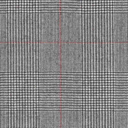 [317201] GREY, RED CHECKS (DR# 68001)