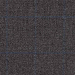 [317706] DARK GREY, BLUE CHECKS (DR# 19006)