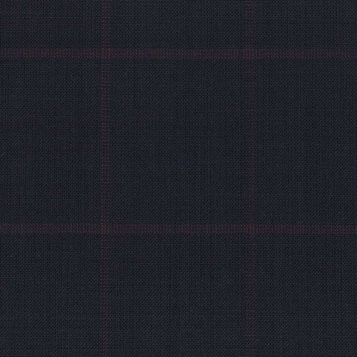 [317708] DARK BLUE, BROWN CHECKS (DR# 19008)