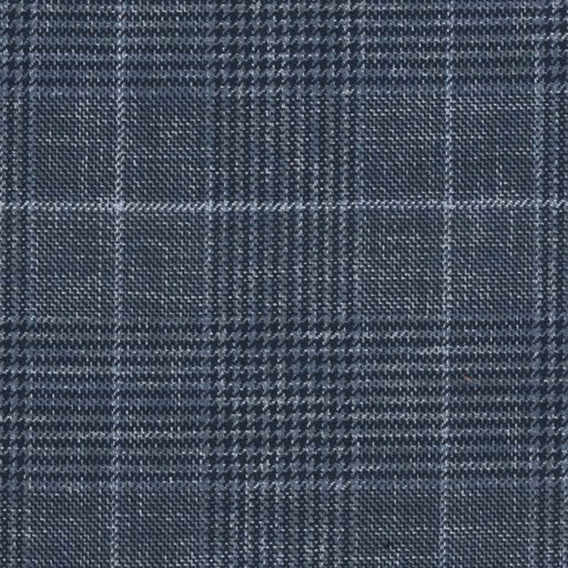 [317934] DARK BLUE, OFF WHITE CHECKS