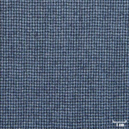 [228232] LIGHT BLUE, BLACK HOUNDSTOOTH