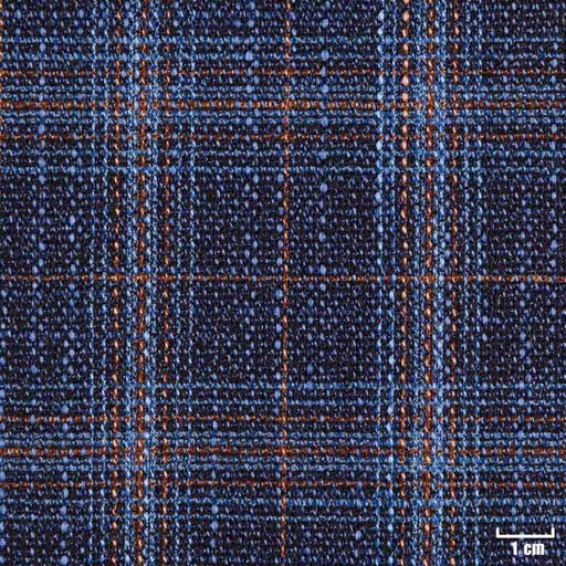 [405215] DARK BLUE, BLUE/BROWN CHECKS