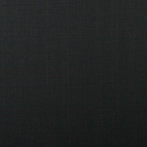 [352905] DARK BLUE, BROWN CHECKS