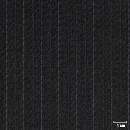 [213831] CHARCOAL, NARROW PURPLE STRIPES