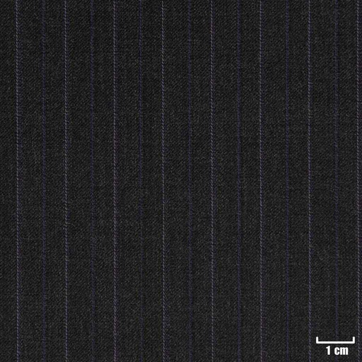 [213831] CHARCOAL, NARROW PURPLE STRIPES