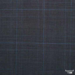 [502314] GREY, BIG BLUE CHECKS