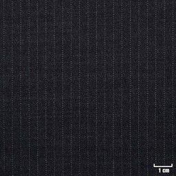 [502337] DARK GREY, NARROW OFF WHITE STRIPES