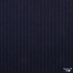 [502339] DARK BLUE, NARROW WHITE STRIPES