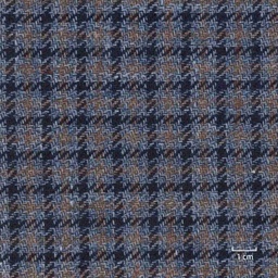 [318978] BLUE, BROWN CHECKS