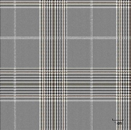 [451323] GREY, BLACK_BROWN CHECKS