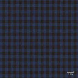 [451331] BLUE, SMALL CHECKS