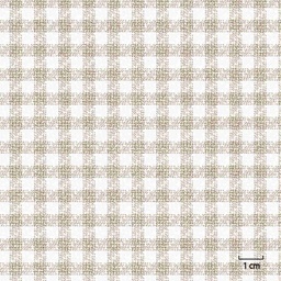 [451401] BEIGE, SMALL CHECKS