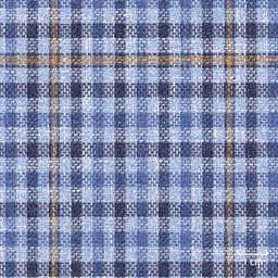 [451428] BLUE, SMALL BROWN_BLUE CHECKS