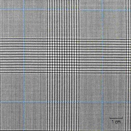 [227301] MIXED BLACK/WHITE, BLUE CHECKS
