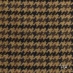 [353310] LIGHT BROWN &amp; BLACK, HOUNDSTOOTH
