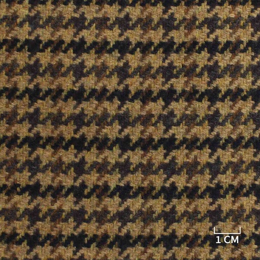 [353310] LIGHT BROWN & BLACK, HOUNDSTOOTH