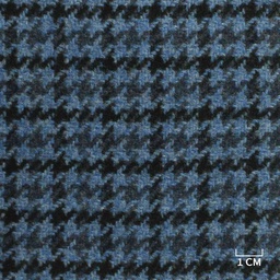 [353311] BLUE &amp; BLACK, HOUNDSTOOTH
