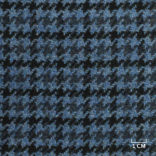 [353311] BLUE & BLACK, HOUNDSTOOTH (ST# 23024)