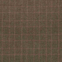 [353321] BROWN, 4&quot;X3.5&quot; PURPLE CHECKS