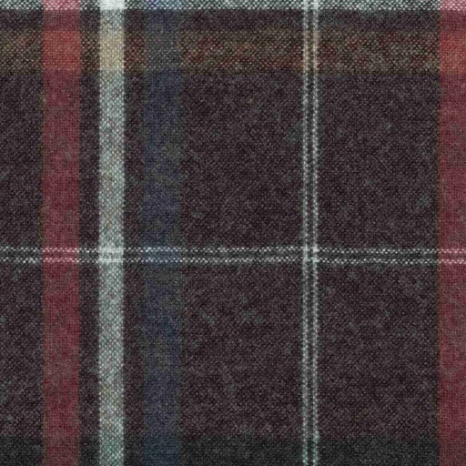 [319305] BROWN, RED, GREEN, OFF WHITE CHECKS (DR# 90305)