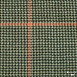 [824505] GREY, BIG ORANGE CHECKS (2 PLY)