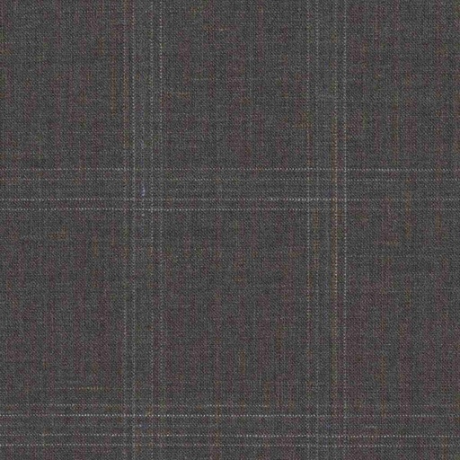 [319607] BROWN, MIXED BLUE CHECKS (DR# 50407)
