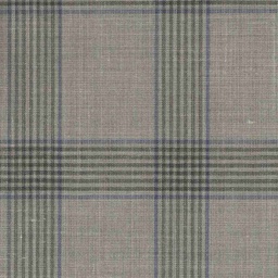 [319610] BEIGE, MIXED BLUE CHECKS (DR# 50410)